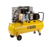 Воздушный компрессор Denzel BCI4000-T/100 ременной привод, 4,0 кВт, 100 литров, 690 л/мин 58123