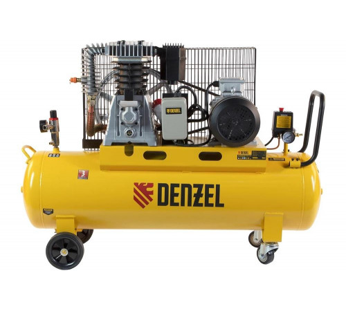 Воздушный компрессор Denzel BCI4000-T/100 ременной привод, 4,0 кВт, 100 литров, 690 л/мин 58123 Воздушный компрессор Denzel BCI4000-T/100 ременной привод, 4,0 кВт, 100 литров, 690 л/мин 58123