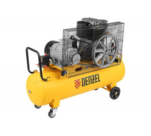 Воздушный компрессор Denzel BCI4000-T/100 ременной привод, 4,0 кВт, 100 литров, 690 л/мин 58123 Воздушный компрессор Denzel BCI4000-T/100 ременной привод, 4,0 кВт, 100 литров, 690 л/мин 58123