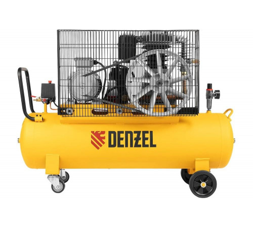 Воздушный компрессор Denzel BCI4000-T/100 ременной привод, 4,0 кВт, 100 литров, 690 л/мин 58123 Воздушный компрессор Denzel BCI4000-T/100 ременной привод, 4,0 кВт, 100 литров, 690 л/мин 58123