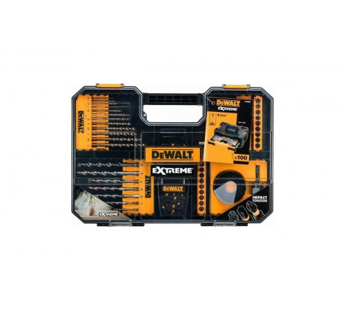 Набор сверл и бит 100 шт. DEWALT DT70620T