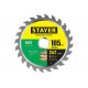 STAYER FAST 185 x 30/20мм 24Т, диск пильный по дереву, быстрый рез