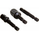 STAYER  Maxfix 50 мм, 3 шт, Адаптеры для торцовых головок (26656-H3)