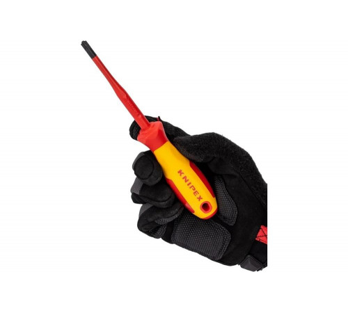 Набор отвёрток KNIPEX VDE, тонкие, 6 предметов, SL2.5/4, PlusMinus PH/S PZ/S 1/2 KN-002012V05 Набор отвёрток KNIPEX VDE, тонкие, 6 предметов, SL2.5/4, PlusMinus PH/S PZ/S 1/2 KN-002012V05