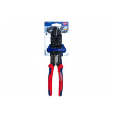 Пресс-клещи для резки и зачистки кабеля KNIPEX 3 гнезда KN-9722240SB