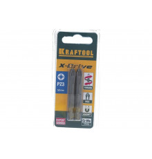 Биты "EXPERT" (E 1/4"; PZ 3; 50 мм; 2 шт.) KRAFTOOL 26123-3-50-2