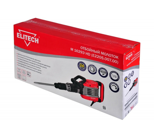 Отбойный молоток Elitech М 1629Э HD E2205.007.00 201381 Отбойный молоток Elitech М 1629Э HD E2205.007.00 201381