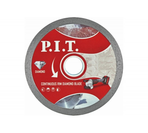 Диск алмазный отрезной, сплошной, 200x25.4/22.2x1.6 мм P.I.T. ACTW03-C200A Диск алмазный отрезной, сплошной, 200x25.4/22.2x1.6 мм P.I.T. ACTW03-C200A