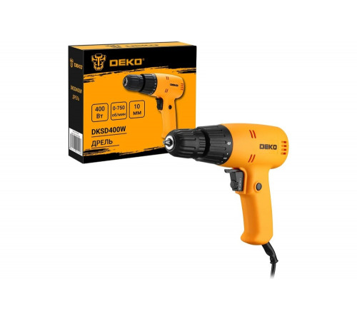 Дрель-шуруповерт DEKO DKSD400W Дрель-шуруповерт DEKO DKSD400W