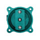 Слесарные тиски KRAFTOOL Reversible 200 мм, расход 368 мм 32705-200