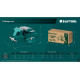 Слесарные тиски KRAFTOOL Reversible 200 мм, расход 368 мм 32705-200