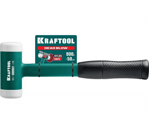 KRAFTOOL 900 г, 50 мм, с бойками из полиамида, безынерционный молоток DEAD BLOW 2078-50 KRAFTOOL 900 г, 50 мм, с бойками из полиамида, безынерционный молоток DEAD BLOW 2078-50