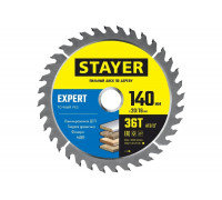 Диск пильный по дереву Точный рез (140x20/16 мм; 36T) Stayer 3682-140-20-36_z01