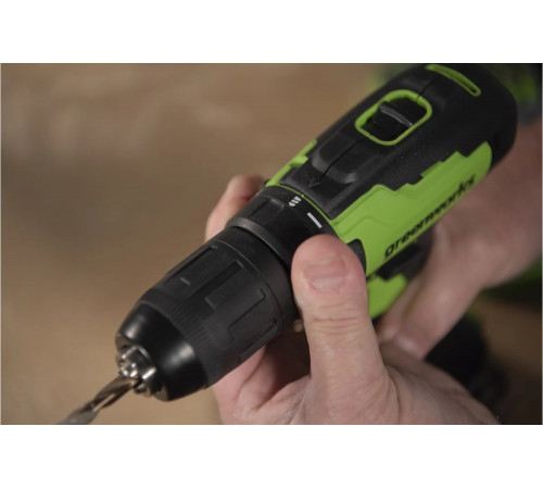 Аккумуляторная дрель-шуруповерт GreenWorks GD24DD35K2 3704007UA