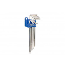 Набор Г-образных ключей TORX с отверстием T10-T50, 9шт KING TONY 20419PR