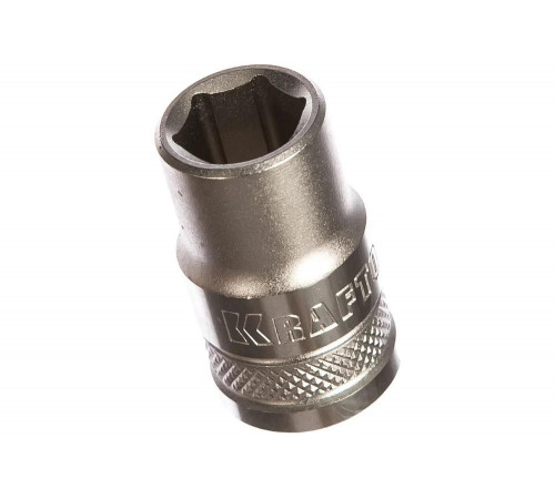 KRAFTOOL 1/2", 13 мм, Cr-V сталь, хромированная, торцовая головка 27805-13_z01 KRAFTOOL 1/2", 13 мм, Cr-V сталь, хромированная, торцовая головка 27805-13_z01