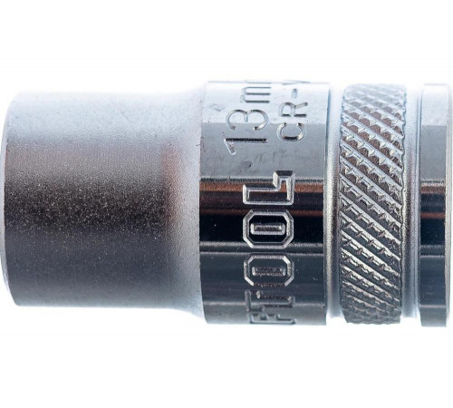KRAFTOOL 1/2", 13 мм, Cr-V сталь, хромированная, торцовая головка 27805-13_z01 KRAFTOOL 1/2", 13 мм, Cr-V сталь, хромированная, торцовая головка 27805-13_z01