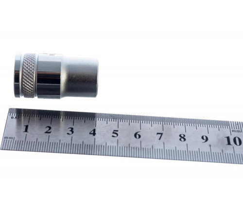 KRAFTOOL 1/2", 13 мм, Cr-V сталь, хромированная, торцовая головка 27805-13_z01 KRAFTOOL 1/2", 13 мм, Cr-V сталь, хромированная, торцовая головка 27805-13_z01