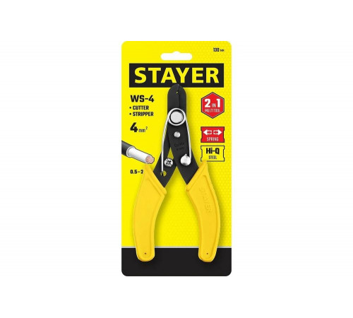 STAYER 130 мм, до 4 мм, кабелерез WS-4 23338-13 Master STAYER 130 мм, до 4 мм, кабелерез WS-4 23338-13 Master