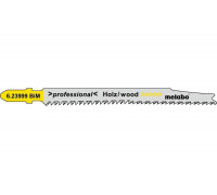 Пилки по дереву T308BF (93х2.2 мм, BIM, 5 шт.) Metabo 623999000