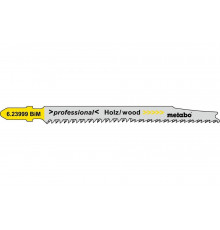 Пилки по дереву T308BF (93х2.2 мм, BIM, 5 шт.) Metabo 623999000
