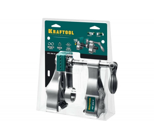 KRAFTOOL 3/4", струбцина трубная PC-34-11 32301-2 KRAFTOOL 3/4", струбцина трубная PC-34-11 32301-2