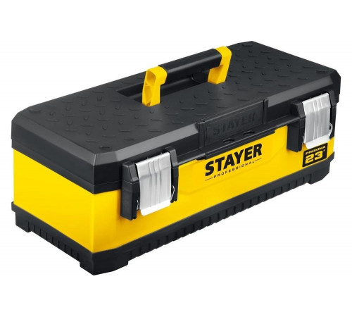 Металлический ящик для инструментов STAYER Proxima-19 584x289x222 мм, (23") 2-38011-21.5_z02 Металлический ящик для инструментов STAYER Proxima-19 584x289x222 мм, (23") 2-38011-21.5_z02