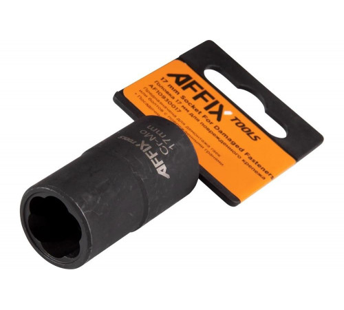 Головка для поврежденного крепежа 1/2", 17 мм AFFIX AF10930017 Головка для поврежденного крепежа 1/2", 17 мм AFFIX AF10930017