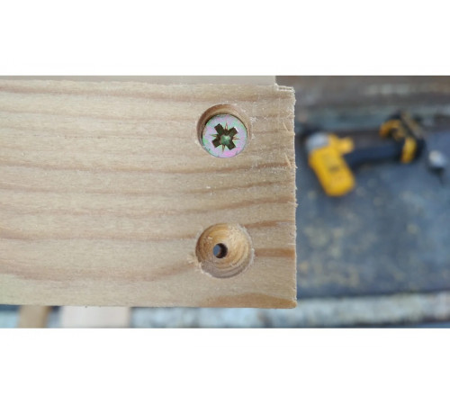 Сверло пилотное по дереву и зенкер №8 для шурупов 4 мм DEWALT DT 7605