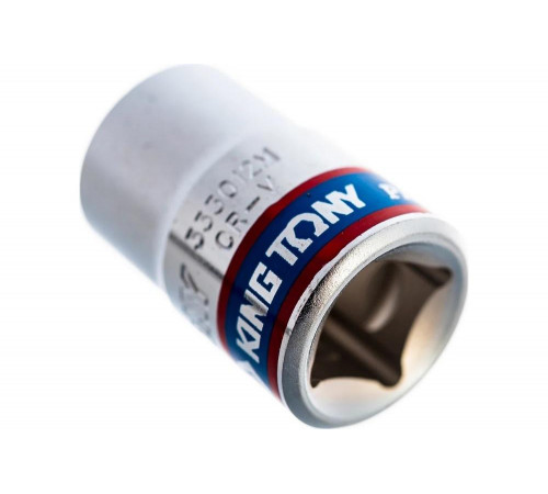 Головка торцевая стандартная двенадцатигранная 3/8", 12 мм KING TONY 333012M Головка торцевая стандартная двенадцатигранная 3/8", 12 мм KING TONY 333012M
