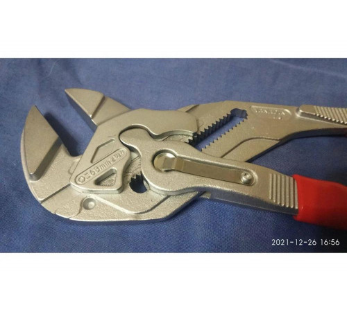 Клещи переставные Knipex, 68 мм (2 1/2"), 300 мм, хром, 1-к ручки, KN-8603300 Клещи переставные Knipex, 68 мм (2 1/2"), 300 мм, хром, 1-к ручки, KN-8603300