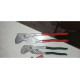 Клещи переставные Knipex, 68 мм (2 1/2"), 300 мм, хром, 1-к ручки, KN-8603300