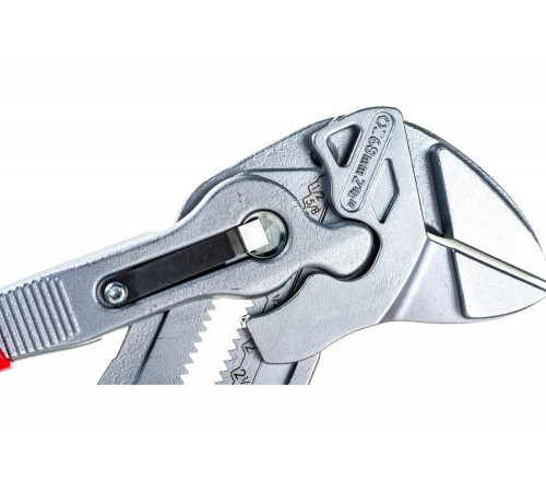 Клещи переставные Knipex, 68 мм (2 1/2"), 300 мм, хром, 1-к ручки, KN-8603300 Клещи переставные Knipex, 68 мм (2 1/2"), 300 мм, хром, 1-к ручки, KN-8603300