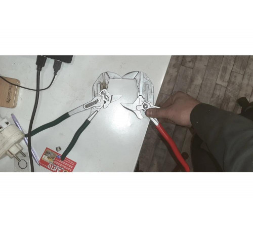 Клещи переставные Knipex, 68 мм (2 1/2"), 300 мм, хром, 1-к ручки, KN-8603300 Клещи переставные Knipex, 68 мм (2 1/2"), 300 мм, хром, 1-к ручки, KN-8603300