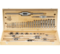 Набор метчиков и плашек Ruko UNC 1/4-1.0 HSS-G 44пр 245072
