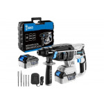 Аккумуляторный перфоратор DEKO DKCH20FU-Li в кейсе + оснастка 5 шт., 20 В, 2x5.0Ач 063-4419