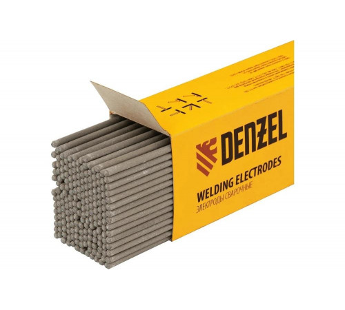 Электроды DER-13/55 (3 мм, 5 кг, основное покрытие) Denzel 97518 Электроды DER-13/55 (3 мм, 5 кг, основное покрытие) Denzel 97518