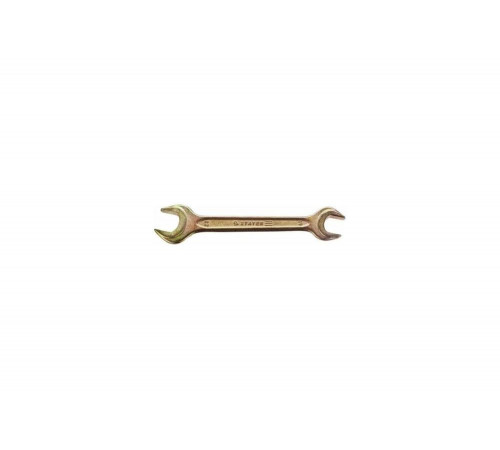 STAYER 19х22 мм, Hi-Q Сталь, оцинкованный, гаечный ключ рожковый 27038-19-22 Master STAYER 19х22 мм, Hi-Q Сталь, оцинкованный, гаечный ключ рожковый 27038-19-22 Master