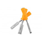 Набор стамесок TOLSEN с пластиковой рукояткой, 3 предмета 13, 19, 25 мм 25380