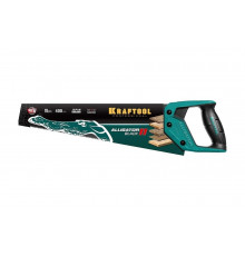 Ножовка для точного реза Kraftool "Alligator BLACK", 400 мм, 11 TPI 3D зуб, 15205-40