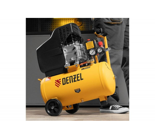 Denzel DC1500/24 - мощный воздушный компрессор для профессионального использования Denzel DC1500/24 - мощный воздушный компрессор для профессионального использования