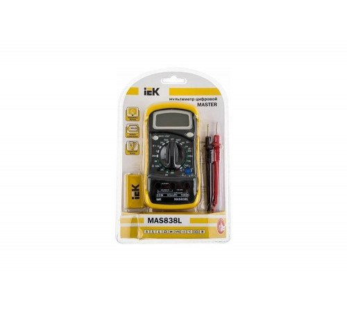 Цифровой мультиметр IEK Master MAS838L Цифровой мультиметр IEK Master MAS838L