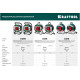 KRAFTOOL K-325, КГ 3х2.5 50м 4000Вт IP44, Силовой удлинитель на стальной катушке (55086-50)