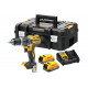 Аккумуляторная ударная дрель-шуруповерт DEWALT DCD796E2T, 18 В, 2000 об/мин, 34000 уд/мин, с 2 АКБ 1.7 Ач и ЗУ, в кейсе DCD796E2T-QW
