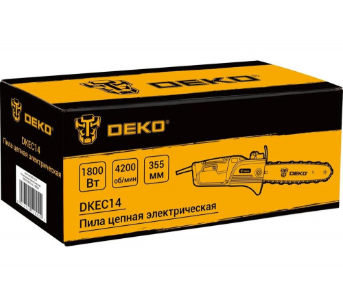 Электрическая пила цепная DEKO DKEC14