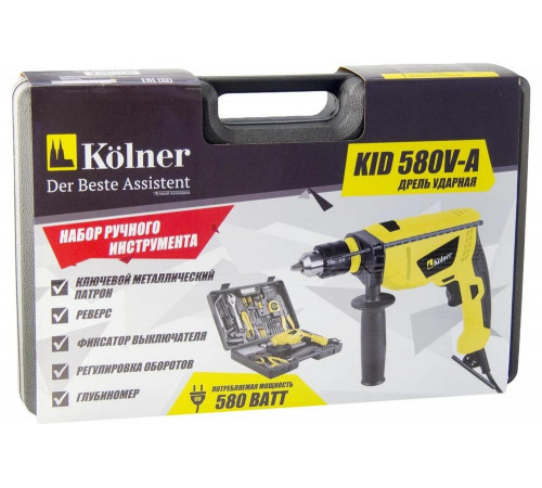 Ударная дрель Kolner KID 580V-A 8030100314