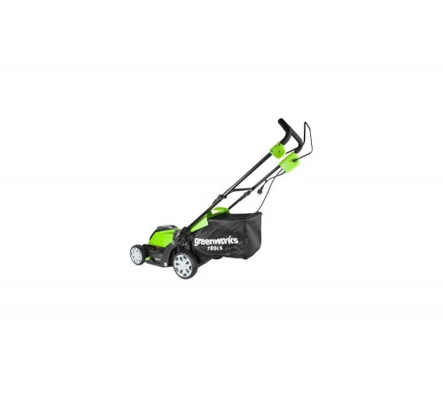 Электрическая газонокосилка Greenworks GLM1241 2505207 Электрическая газонокосилка Greenworks GLM1241 2505207