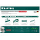 Биметаллическое полотно по металлу KRAFTOOL Alligator-18 300х13х0.6 мм, 18 TPI 15942-18
