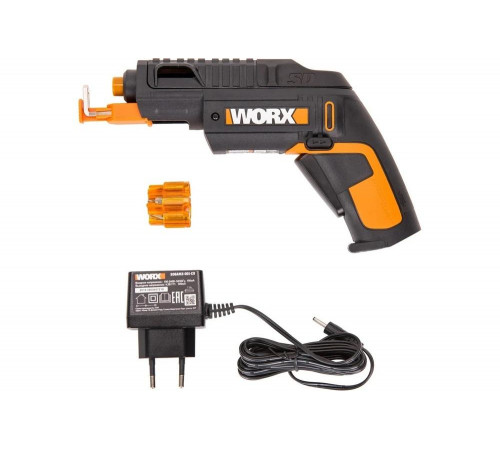 Аккумуляторная отвертка с набором бит WORX WX255 SD Slide Driver WX255 Аккумуляторная отвертка с набором бит WORX WX255 SD Slide Driver WX255