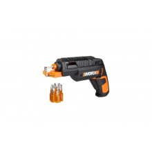 Аккумуляторная отвертка с набором бит WORX WX255 SD Slide Driver WX255